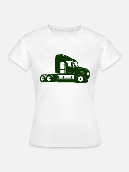 truck - Frauen T-Shirt - Weiß
