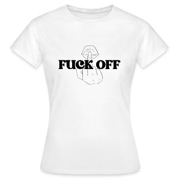 Sprüche - Frauen T-Shirt - Weiß - Vorne - AI Model Female 172 dark (172cm)