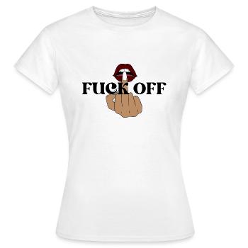 Majeur - T-shirt Femme - blanc - Devant - AI Model Female 172 dark (172cm)