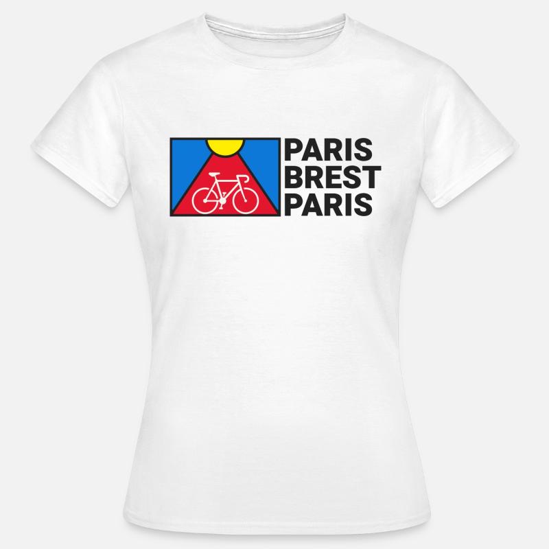 Paris Brest Paris - Vélo cyclisme course cycliste - T-shirt Femme - blanc