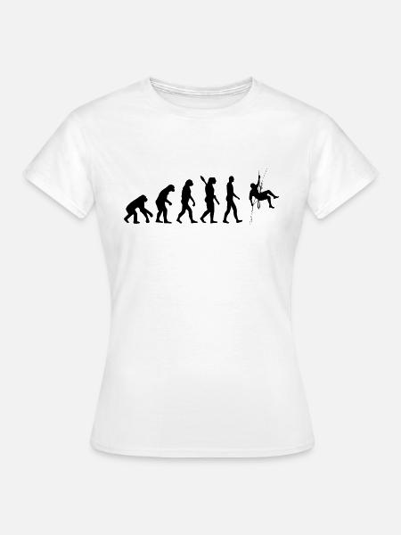 climbing - Frauen T-Shirt - Weiß