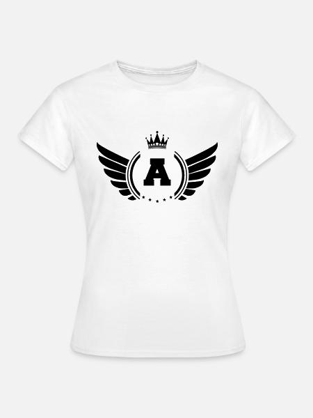 wappen A - Frauen T-Shirt - Weiß