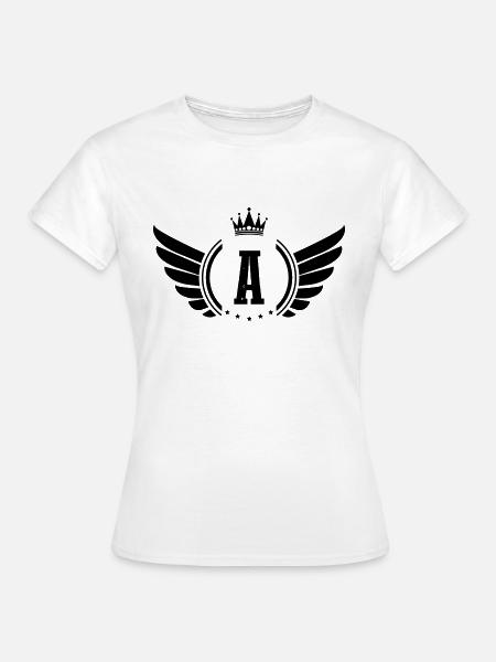 wappen a - Frauen T-Shirt - Weiß