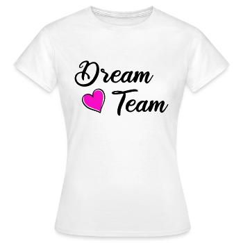 Équipe de rêve - T-shirt Femme - blanc - Devant - AI Model Female 172 dark (172cm)
