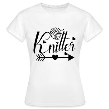 Tricot - Rides - T-shirt Femme - blanc - Devant - AI Model Female 172 dark (172cm)