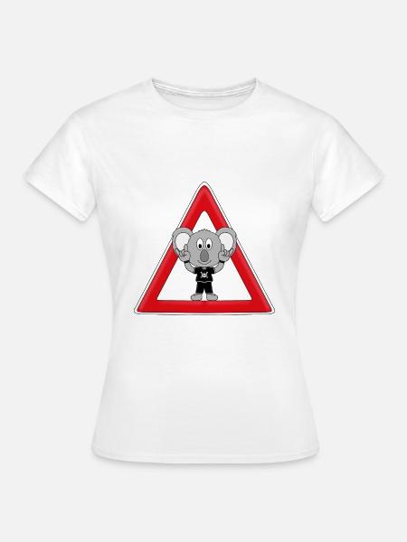 KOALA - FESTIVAL - Frauen T-Shirt - Weiß