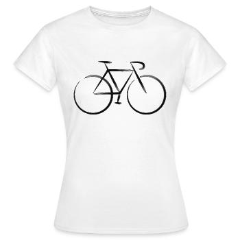 Filigrane noir - T-shirt Femme - blanc - Devant - AI Model Female 172 dark (172cm)