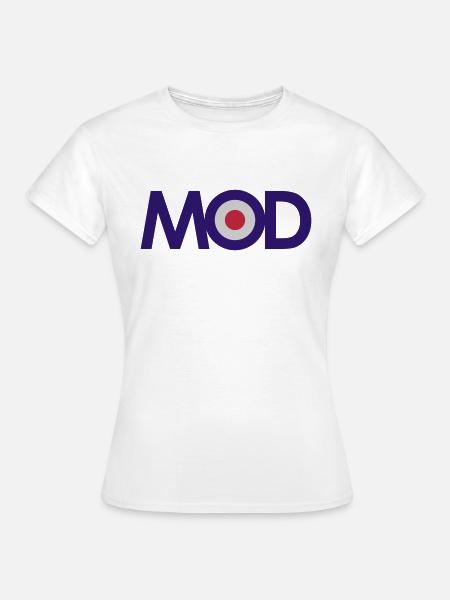 Mod - Frauen T-Shirt - Weiß