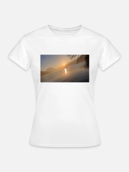 Sunset - Frauen T-Shirt - Weiß