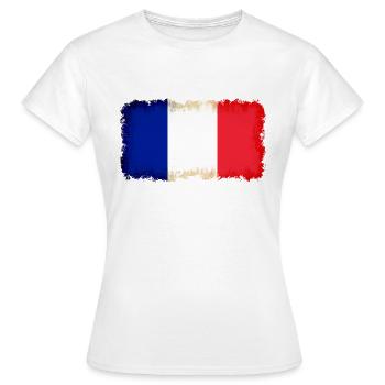 Guadeloupe - Frauen T-Shirt - Weiß - Vorne - AI Model Female 172 dark (172cm)