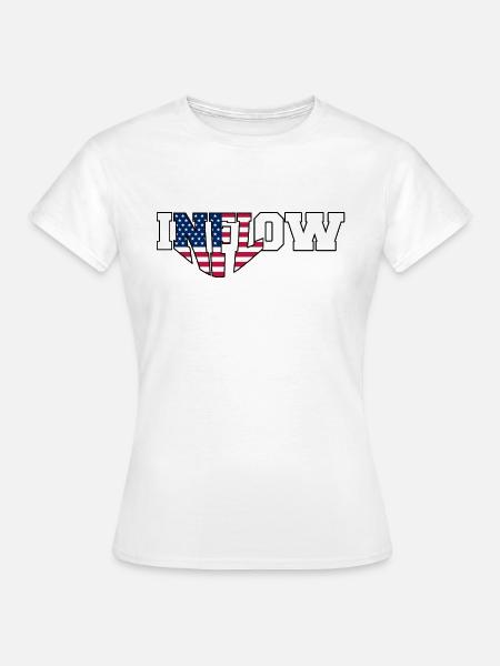 INFLOW | Election 2024 - Frauen T-Shirt - Weiß