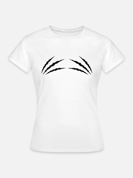 krallen 2 - Frauen T-Shirt - Weiß