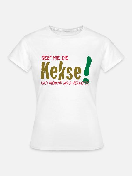 Kekse ... - Frauen T-Shirt - Weiß