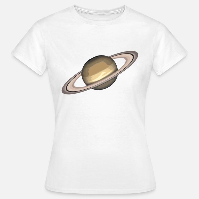 Saturn - Women's T-Shirt - white