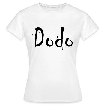dodo - Frauen T-Shirt - Weiß - Vorne - AI Model Female 172 dark (172cm)