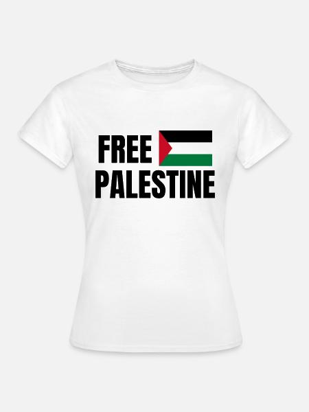 Befreit Palästina - Frauen T-Shirt - Weiß