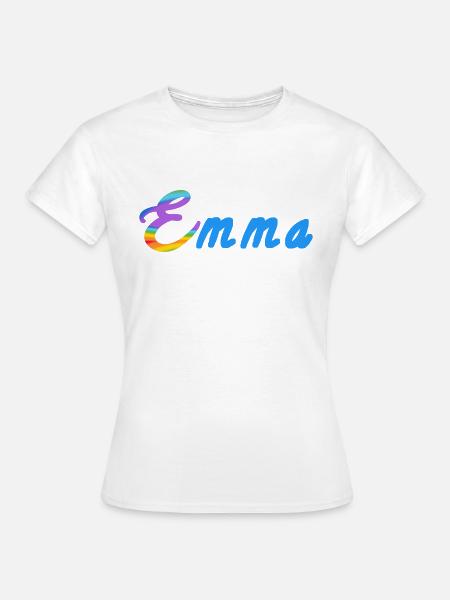 Emma - Frauen T-Shirt - Weiß