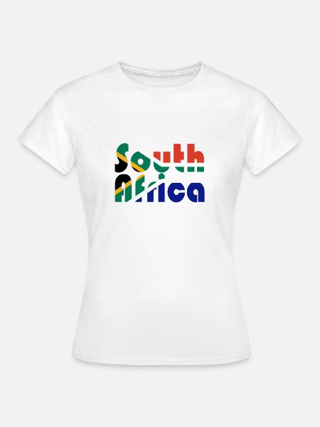 South Africa - Frauen T-Shirt - Weiß