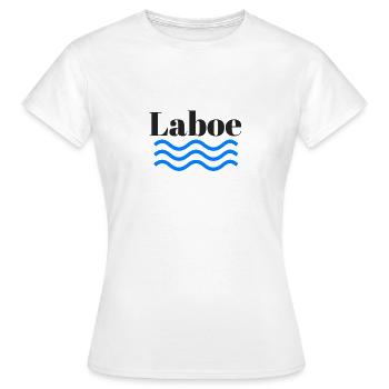 Laboe - T-shirt Femme - blanc - Devant - AI Model Female 172 dark (172cm)
