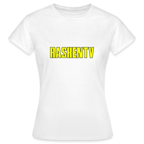 RaskenTv Yellow - T-shirt dam