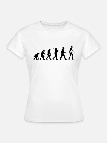 Robot Evolution - T-shirt Femme - blanc
