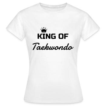 Taekwondo Taekwondoin Tae-Kwon-Do Tae Kwon Do - Women's T-Shirt - white - Front - AI Model Female 172 dark (172cm)