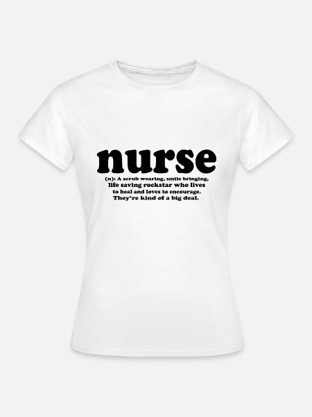 Nurse - Frauen T-Shirt - Weiß