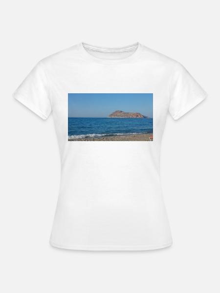 Griechische Landschaft - Frauen T-Shirt - Weiß