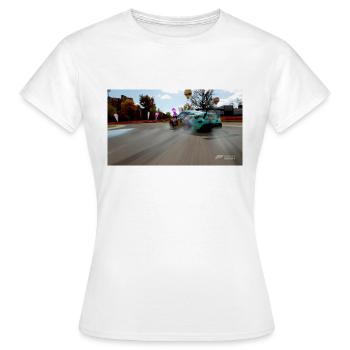 Dérive - T-shirt Femme - blanc - Devant - AI Model Female 172 dark (172cm)