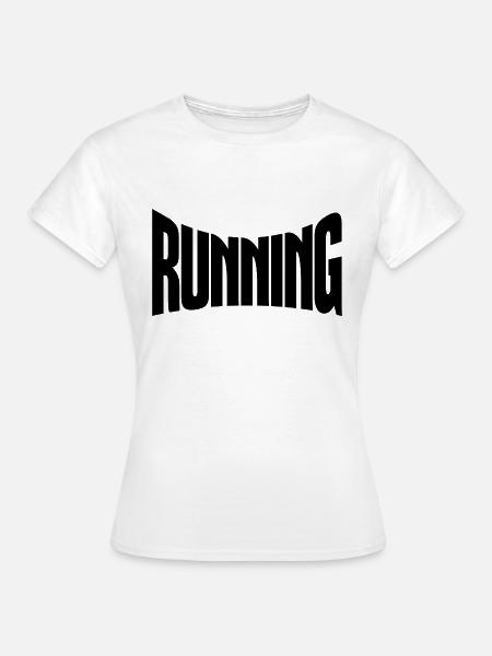 Ausgeführte - Frauen T-Shirt - Weiß