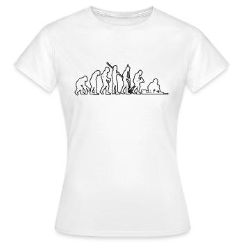 Couches de sol Couches de moquette Couches de parquet Couches de sol - T-shirt Femme - blanc - Devant - AI Model Female 172 dark (172cm)
