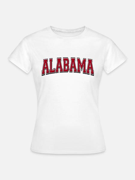 Alabama - Frauen T-Shirt - Weiß