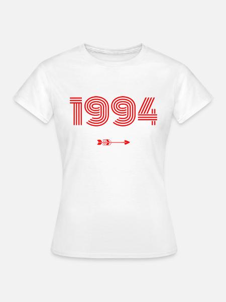 Jahrgang 1994 - Frauen T-Shirt - Weiß