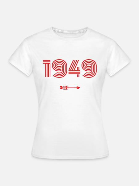 Jahrgang 1949 - Frauen T-Shirt - Weiß