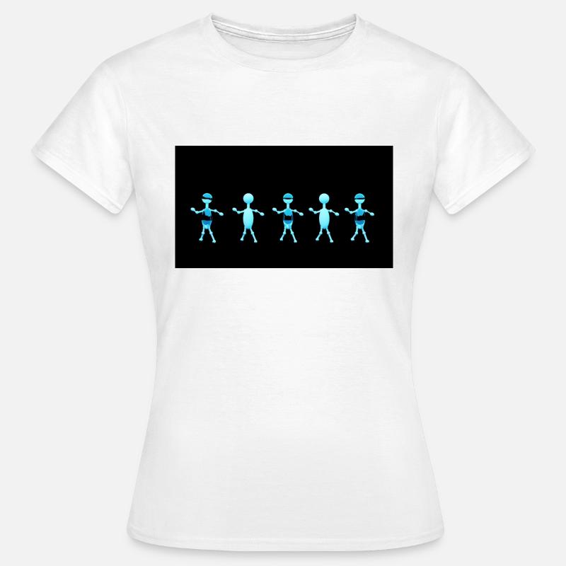 Figures - Women's T-Shirt - white