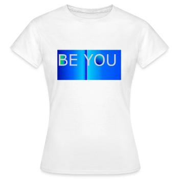 SOYEZ VOUS-MÊME - T-shirt Femme - blanc - Devant - AI Model Female 172 dark (172cm)