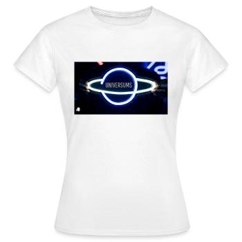 Univers - T-shirt Femme - blanc - Devant - AI Model Female 172 dark (172cm)