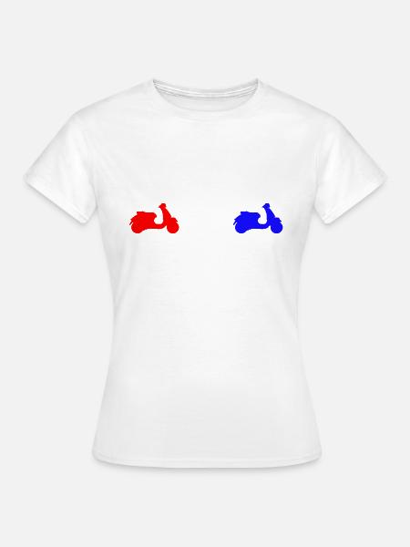 Roller - Frauen T-Shirt - Weiß