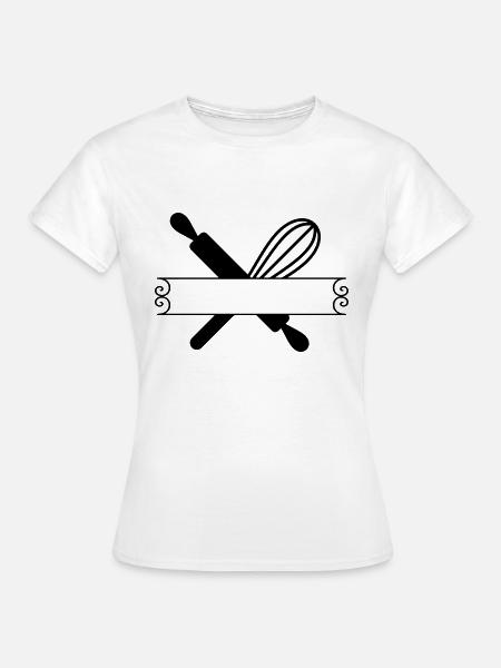 faire cuire au four - T-shirt Femme - blanc
