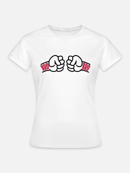 Brothers for Life Logo - Frauen T-Shirt - Weiß