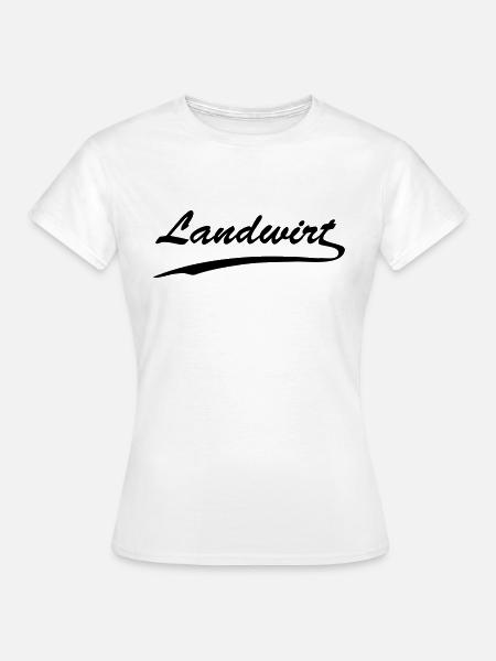 landwirt - Frauen T-Shirt - Weiß