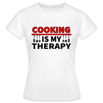 Cuire - T-shirt Femme - blanc - Devant - AI Model Female 172 dark (172cm)