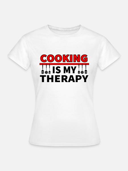 Kochen - Frauen T-Shirt - Weiß