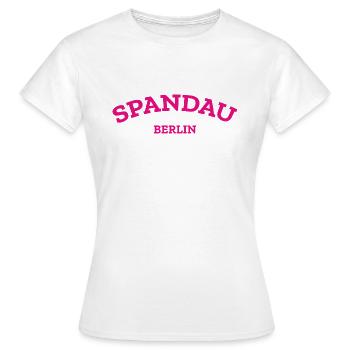 Berlin - Spandau - Gatow - Kladow - T-shirt Femme - blanc - Devant - AI Model Female 172 dark (172cm)