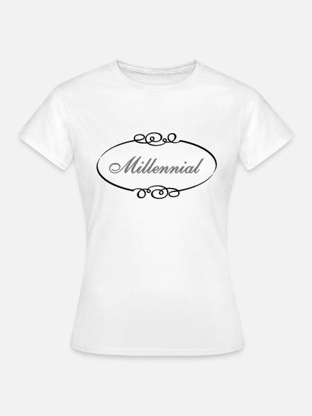 Millennial - Frauen T-Shirt - Weiß