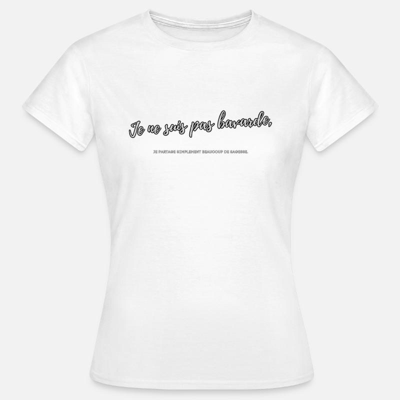Talkative - Women's T-Shirt - white
