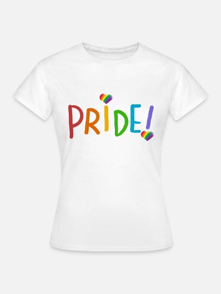 LGBT-Stolz - Frauen T-Shirt - Weiß