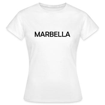 Marbella Espana Spain Spainen - Frauen T-Shirt - Weiß - Vorne - AI Model Female 172 dark (172cm)