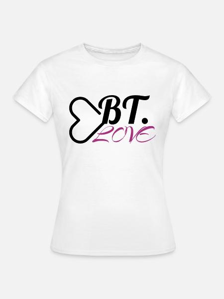 BT. - Love - Frauen T-Shirt - Weiß