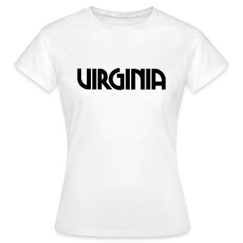 Virginie - Richmond - États-Unis États-Unis - T-shirt Femme - blanc - Devant - AI Model Female 172 dark (172cm)